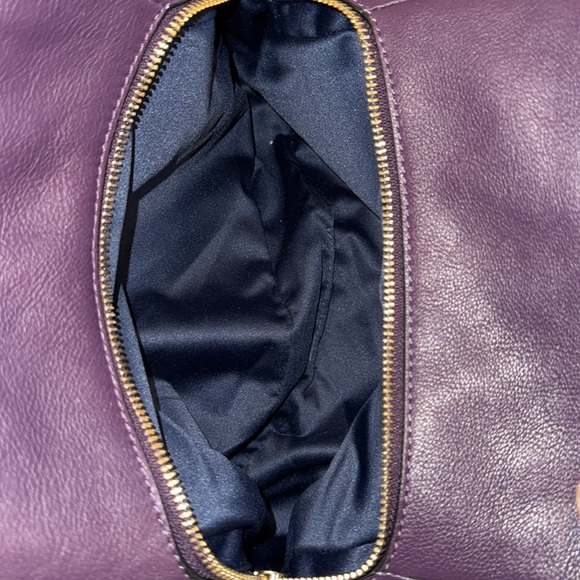 Coach Vintage Phoebe Pebbled Leather Tri-Compartment Shoulder Bag EUC - Picture 13 of 17